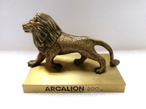 Bronze lion arcalion - lion, (arcalion